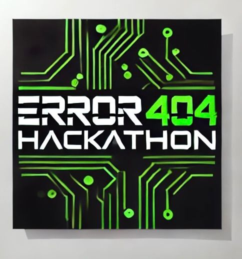 Error 404 Hackathon Logo